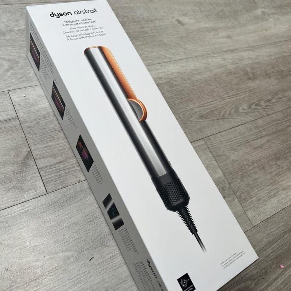 Dyson Airstrait Straightener- Nickel/Copper